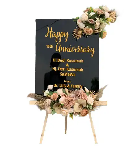 Papan Bunga Akrilik Kenali Asam Bawah